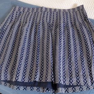Gap Chevron Mini Skirt Size 12